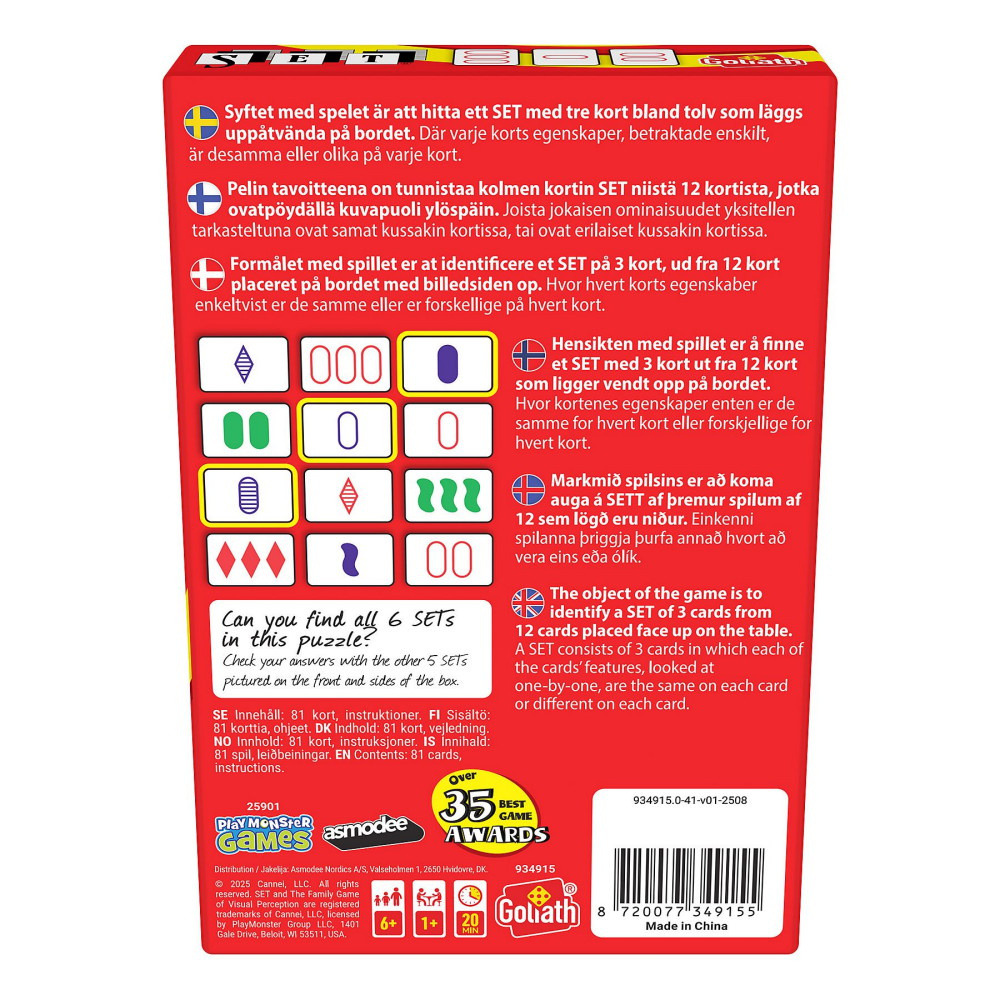 Set - The Family Game (FI)