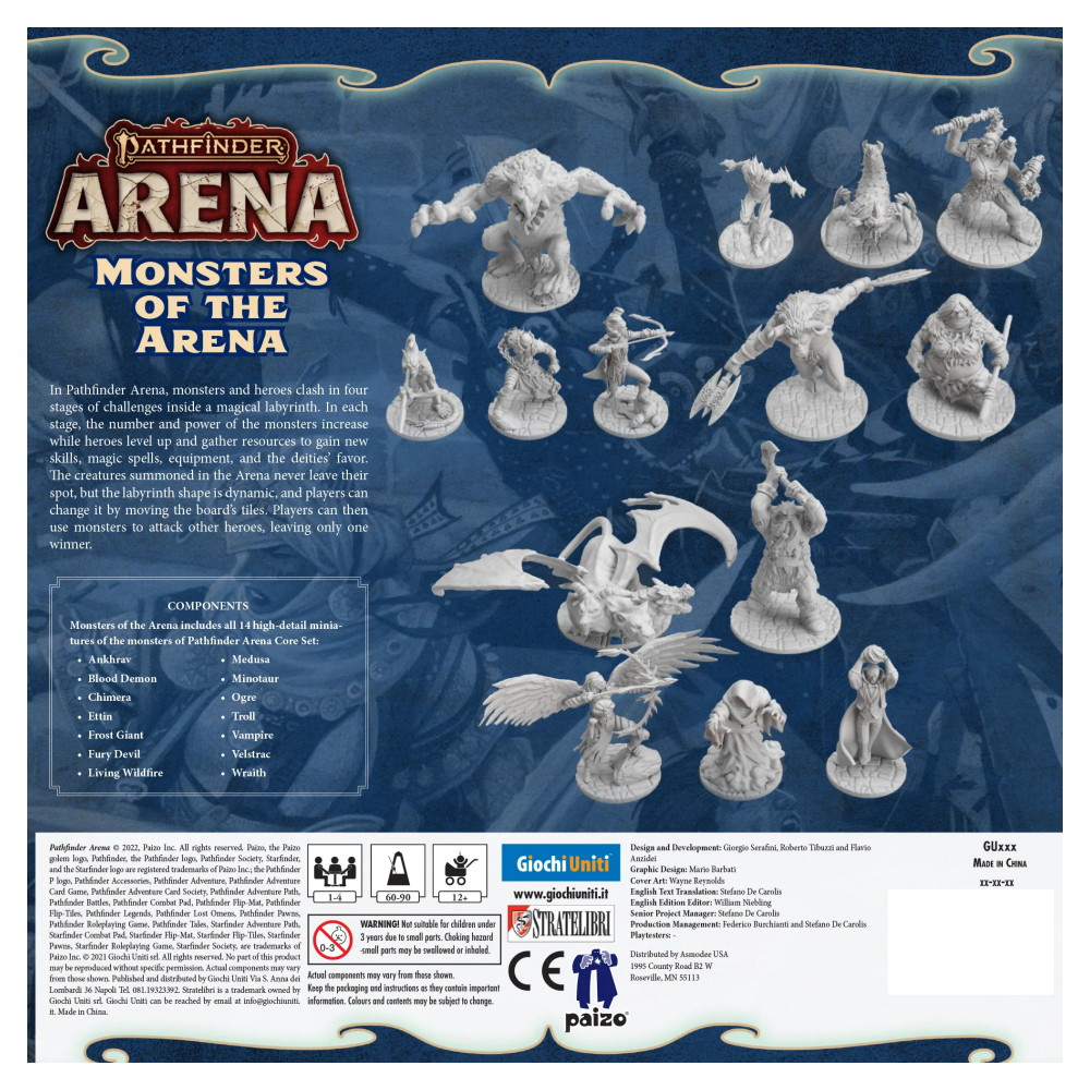 Pathfinder Arena: Monsters of the Arena (Exp.)