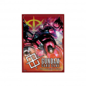 Gundam CG: Sleeves 63 x 88 mm Char's Zaku Ⅱ/Zeon Gundam CG: Sleeves 63 x 88 mm Char's Zaku Ⅱ/Zeon