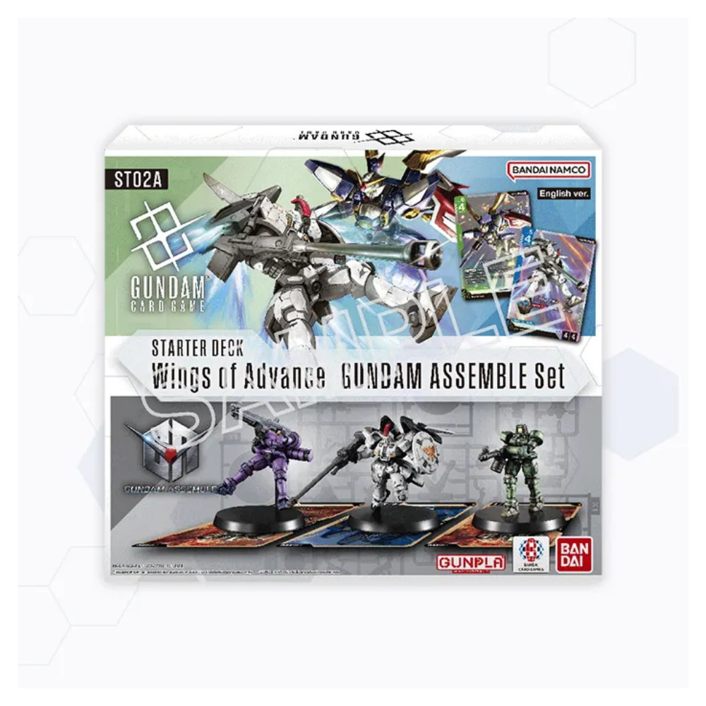 Gundam CG: Wings of Advance Assemble Starter Set ST02A