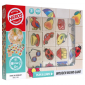 Wooden Wonders - Wooden Memo Game Wooden Wonders - Wooden Memo Game