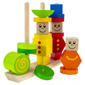 Wooden Wonders - Stacking Puzzle Figures 21 ossaa Wooden Wonders - Stacking Puzzle Figures 21 ossaa