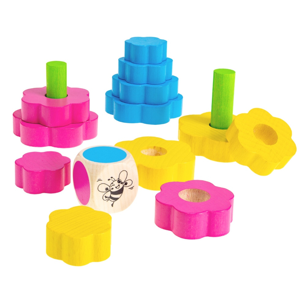 My First Game Heros Busy Bee Stacking Garden