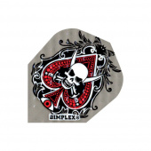 Harrows Flights - Spades Skull Dimplex Harrows Flights - Spades Skull Dimplex