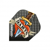 Harrows Flights - Dagger And Heart Dimplex Harrows Flights - Dagger And Heart Dimplex