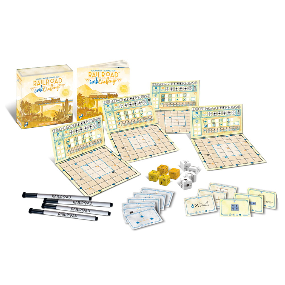 Railroad Ink: Challenge - Shining Yellow Edition (Eng)