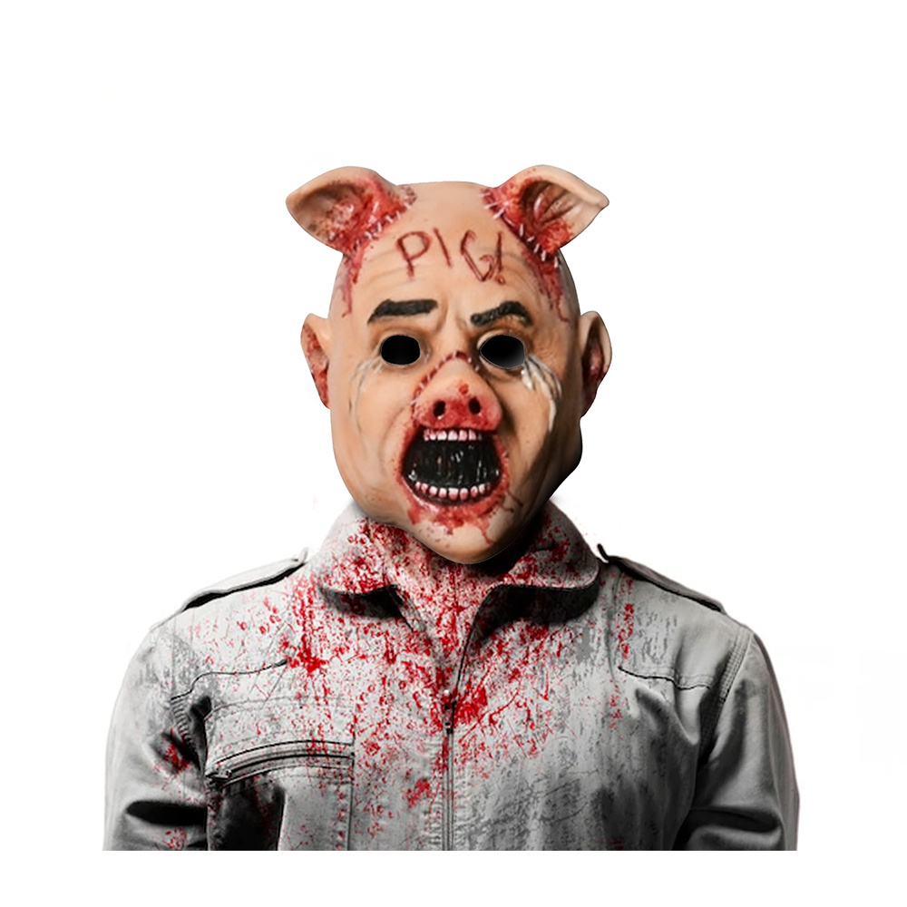 Latex Mask Devil Pig