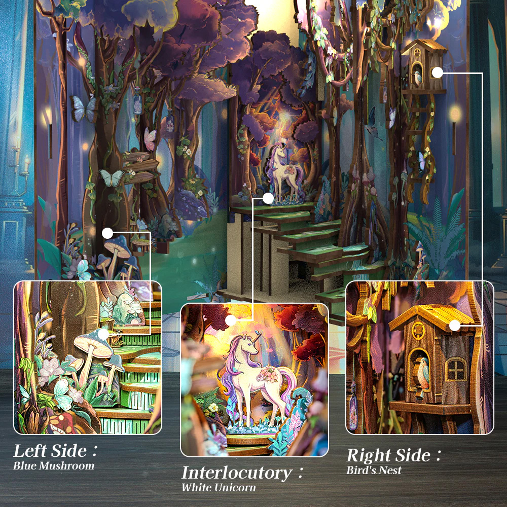 Cutebee Book Nook - The Grace of The Forest