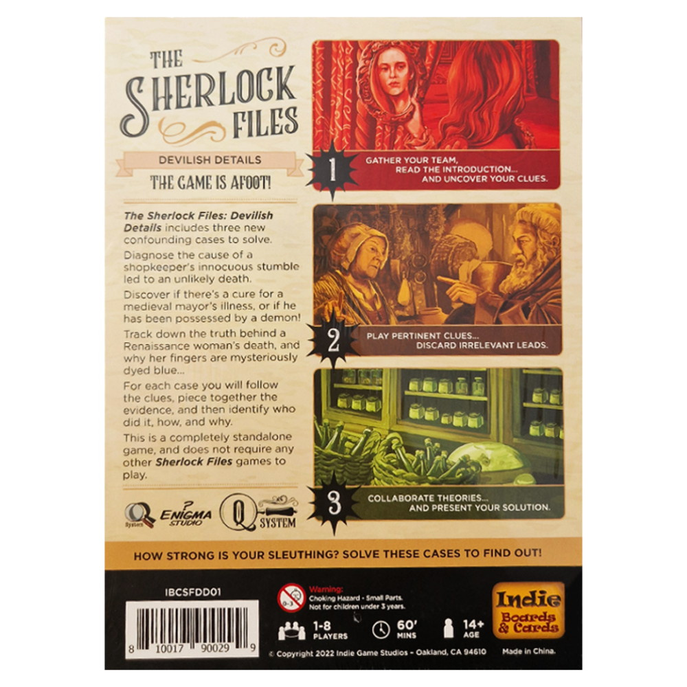 The Sherlock Files: Vol VI - Devilish Details