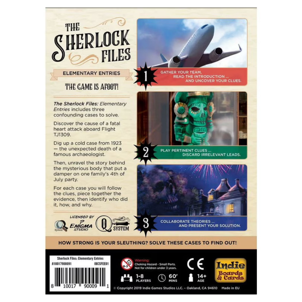 The Sherlock Files: Vol III - Elementary Entries