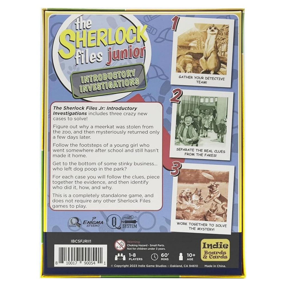 The Sherlock Files Junior: Introductory Investigations