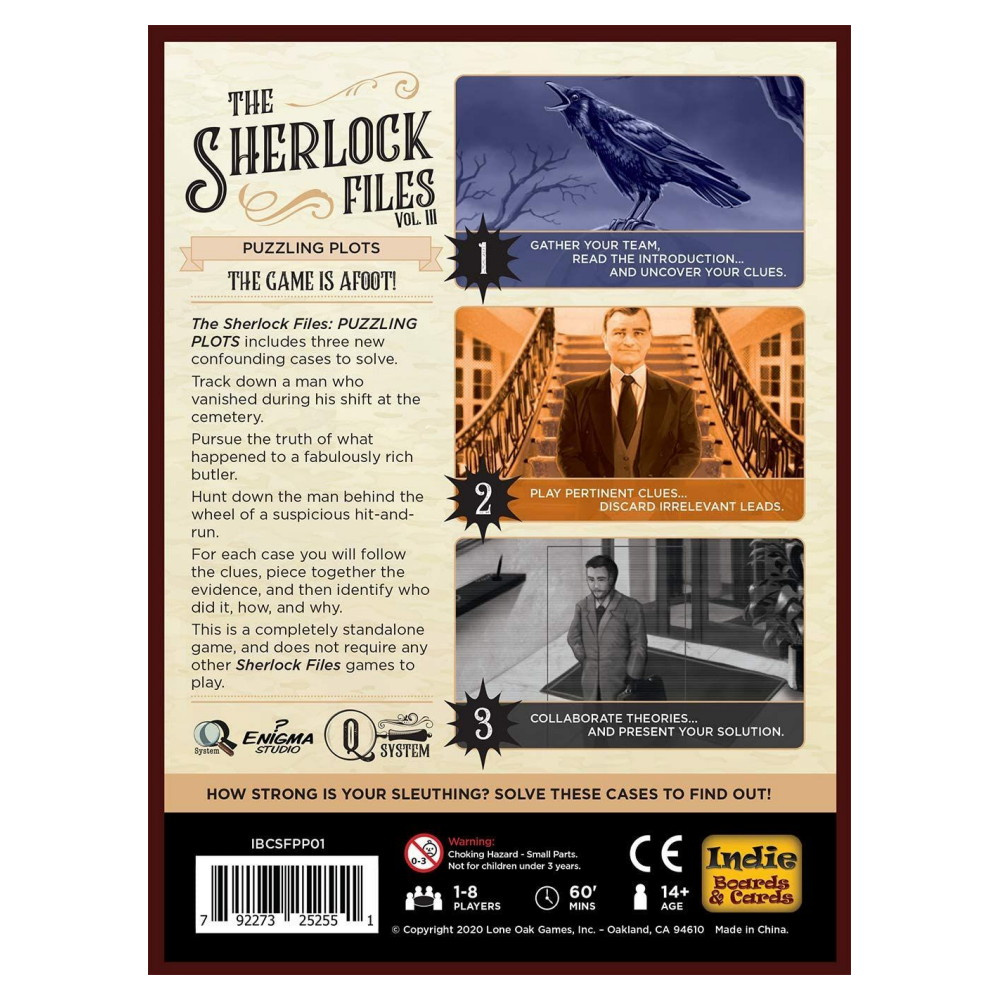 The Sherlock Files: Vol III - Puzzling Plots