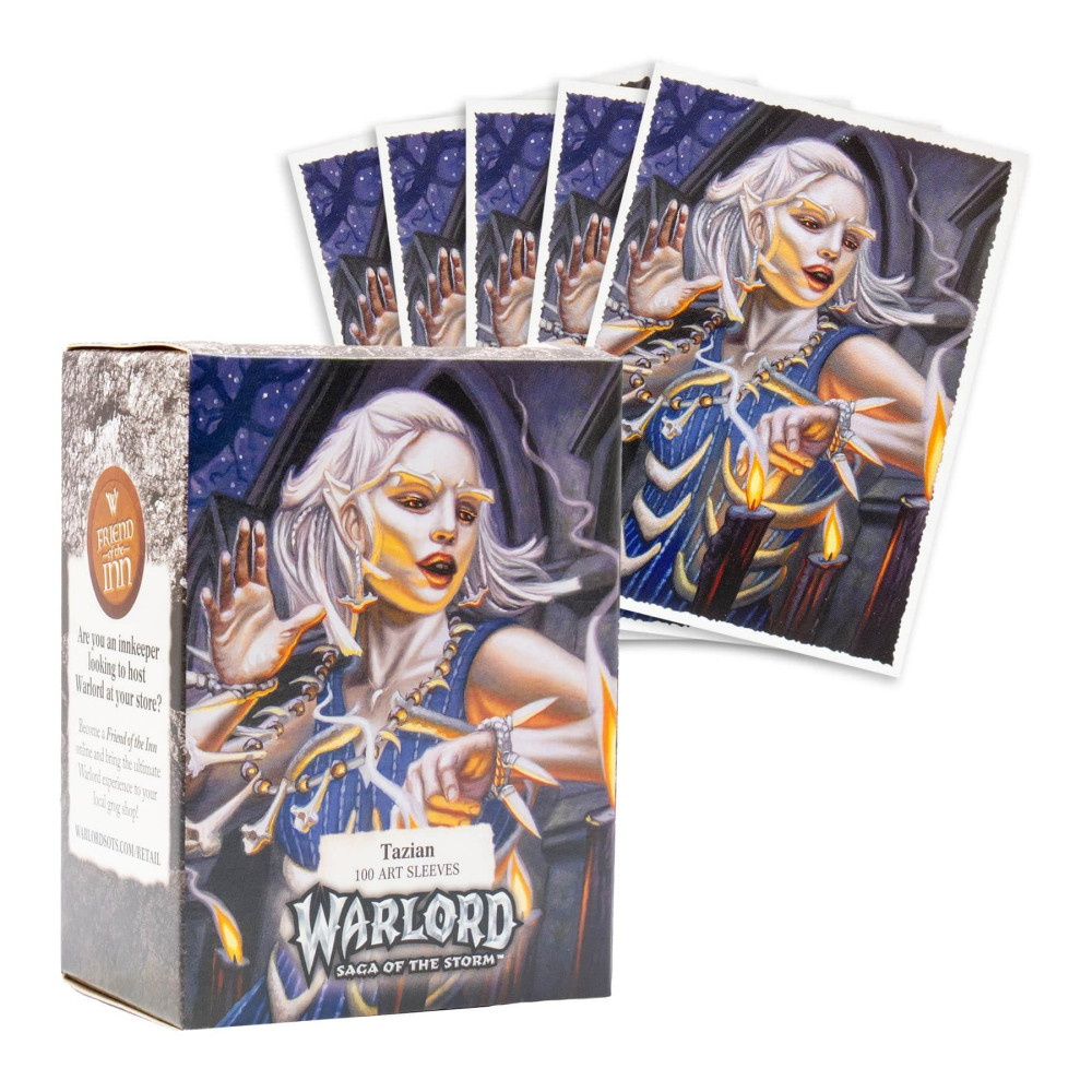 Sleeves Warlord: Saga of the Storm - Tazian 63 x 88 mm