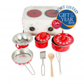 Kids Kitchen Cooking Set - Sass & Belle Red Daisies Kids Kitchen Cooking Set - Sass & Belle Red Daisies