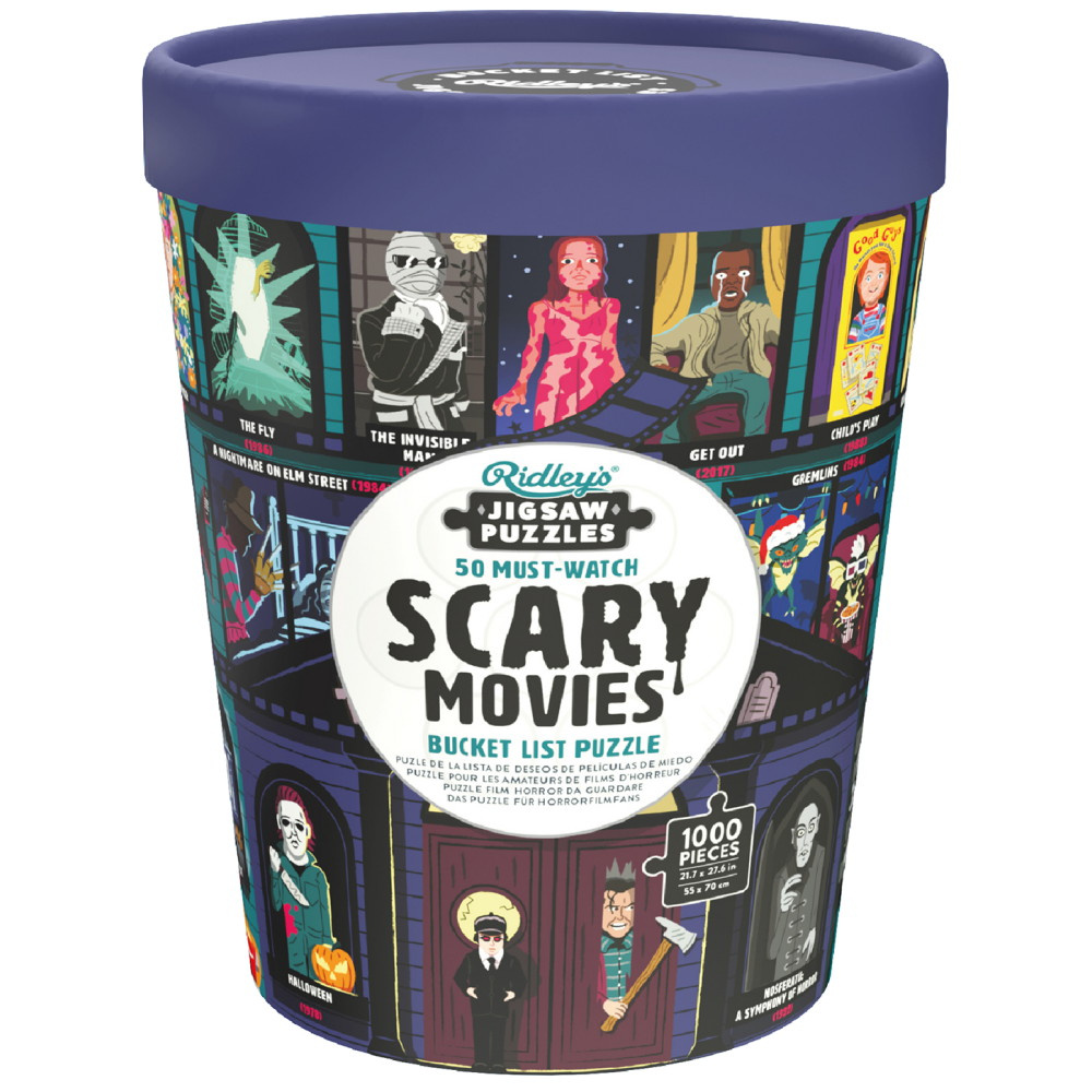 Ridley's - Bucket List 50 Kauhuelokuvaa 1000 Palaa