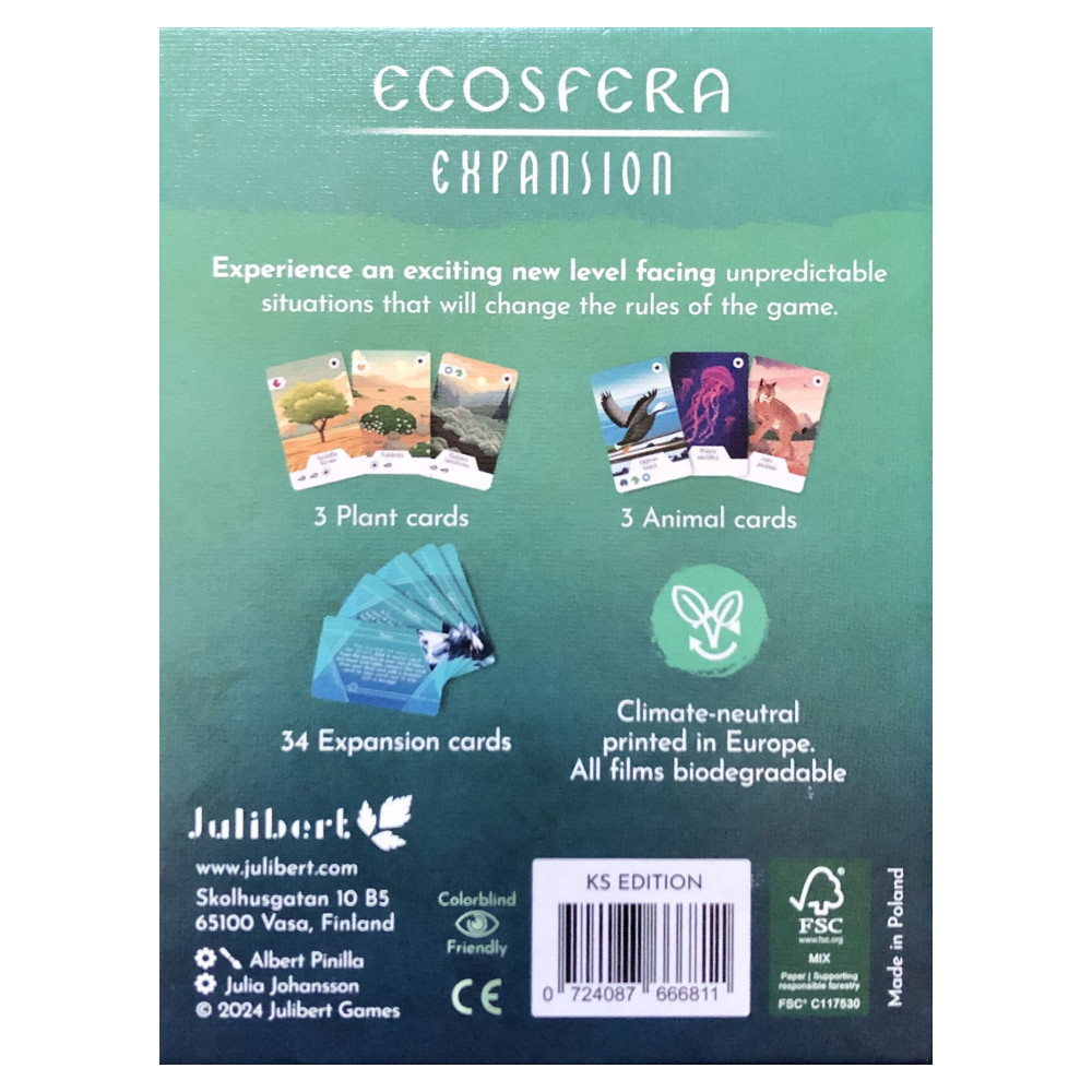Ecosfera: Expansion