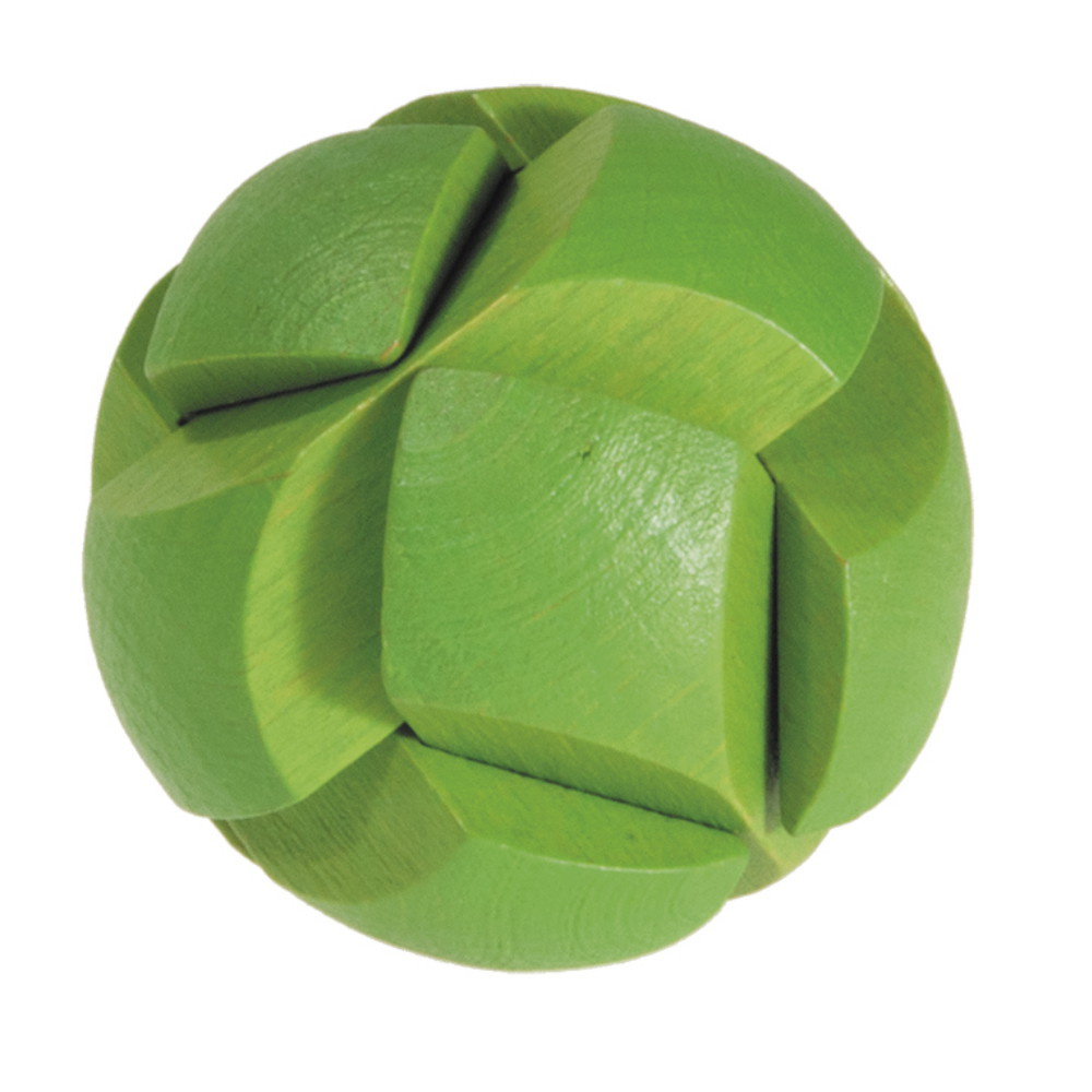 Puinen 3D-pulmavihreä pallo