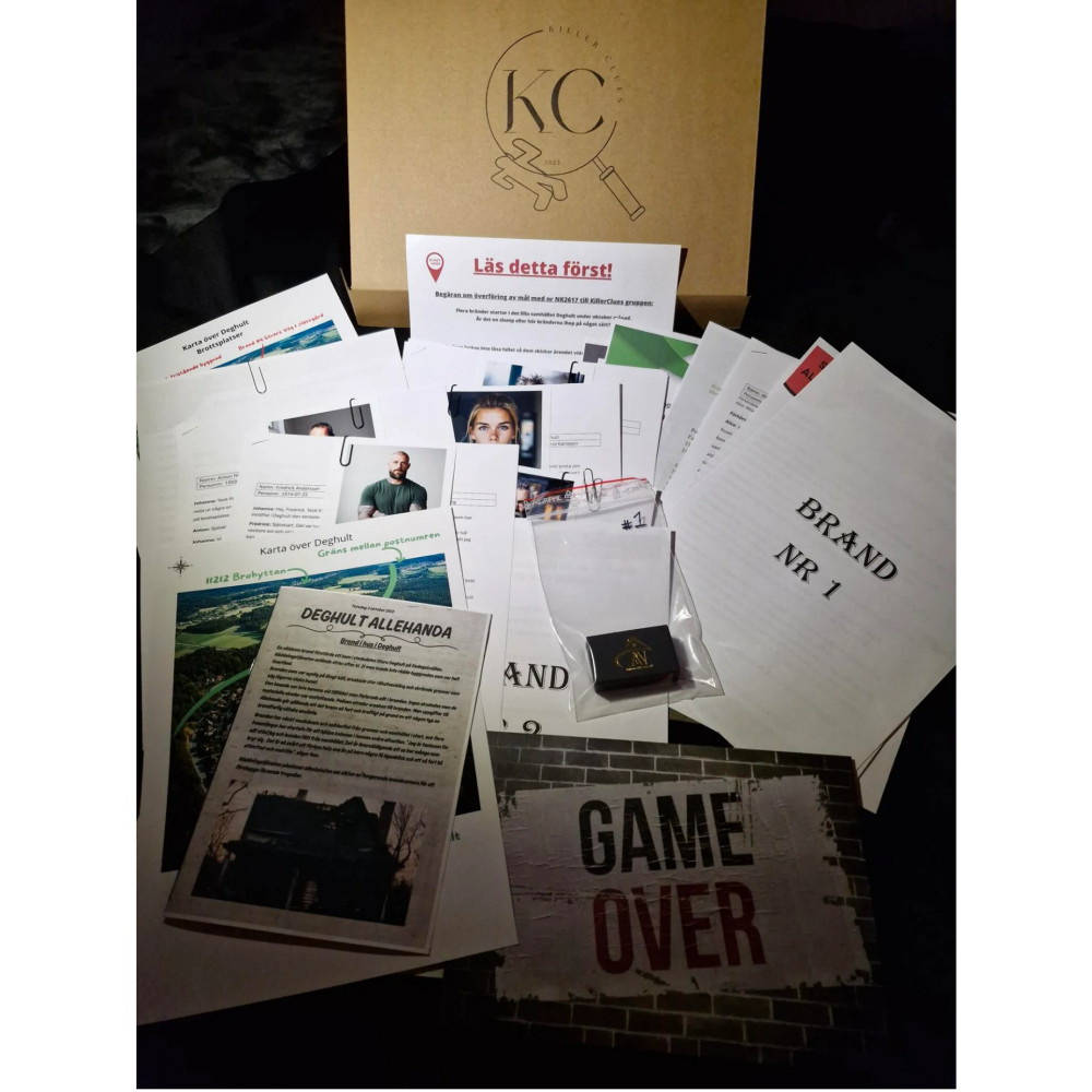 Killer Clues - Bränderna i Deghult