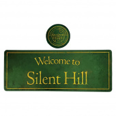 Silent Hill Desk Pad and Coaster Set Silent Hill Desk Pad and Coaster Set