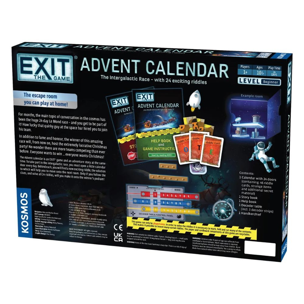 Exit: The Game - Advent Calender The Intergalactic Race