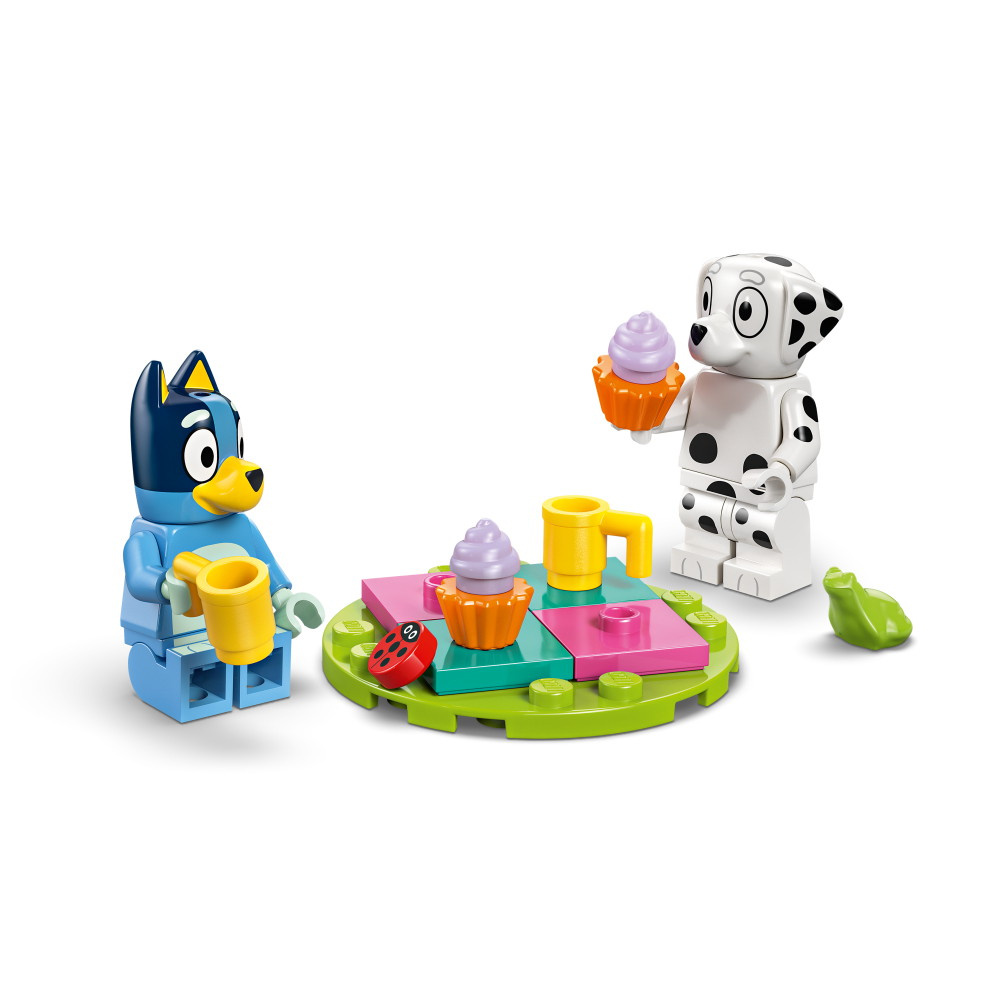 LEGO Bluey - Blueyn ja Katin hupihetket leikkikentällä