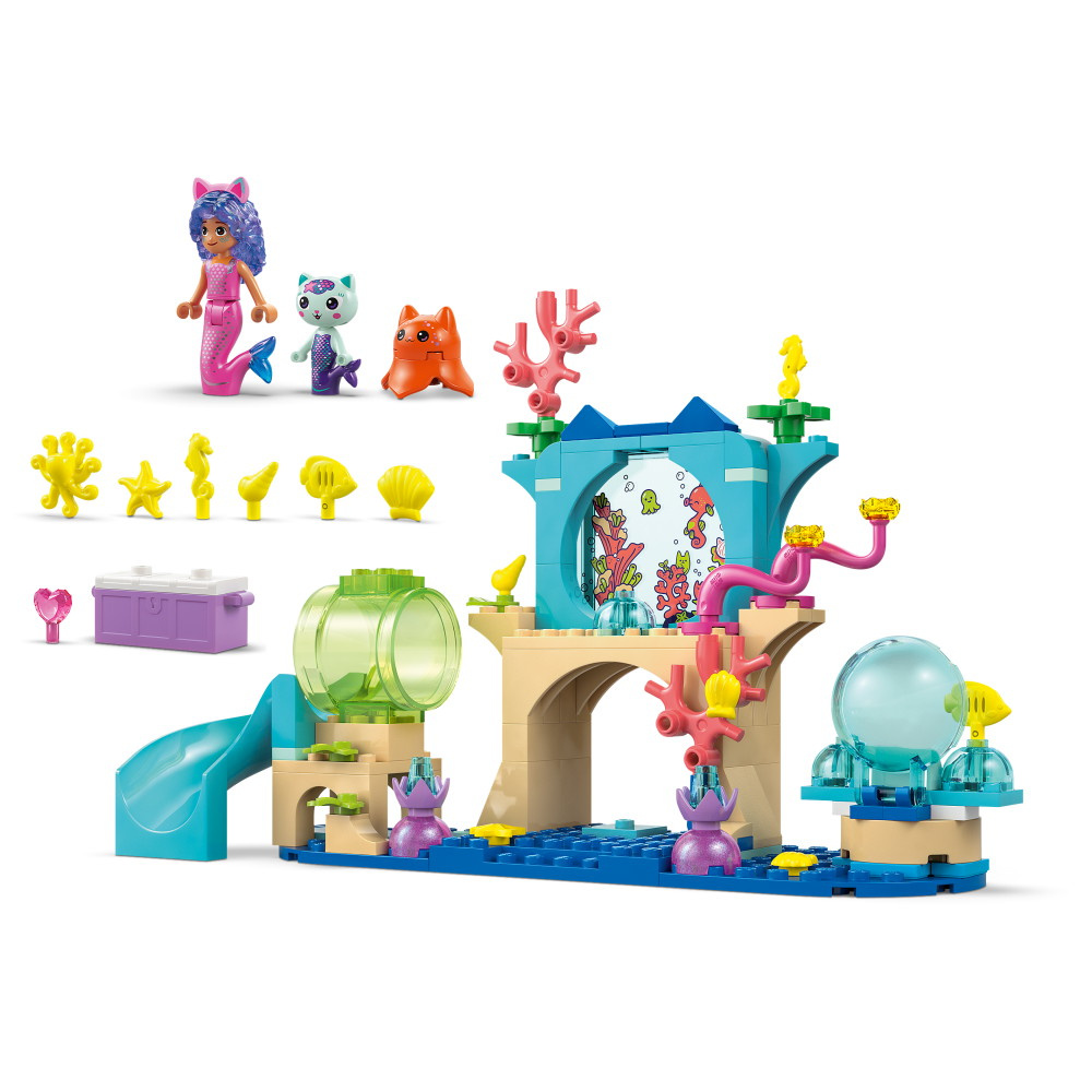 LEGO Gabby's Dollhouse - Gabby-merenneidon akvaarioseikkailu