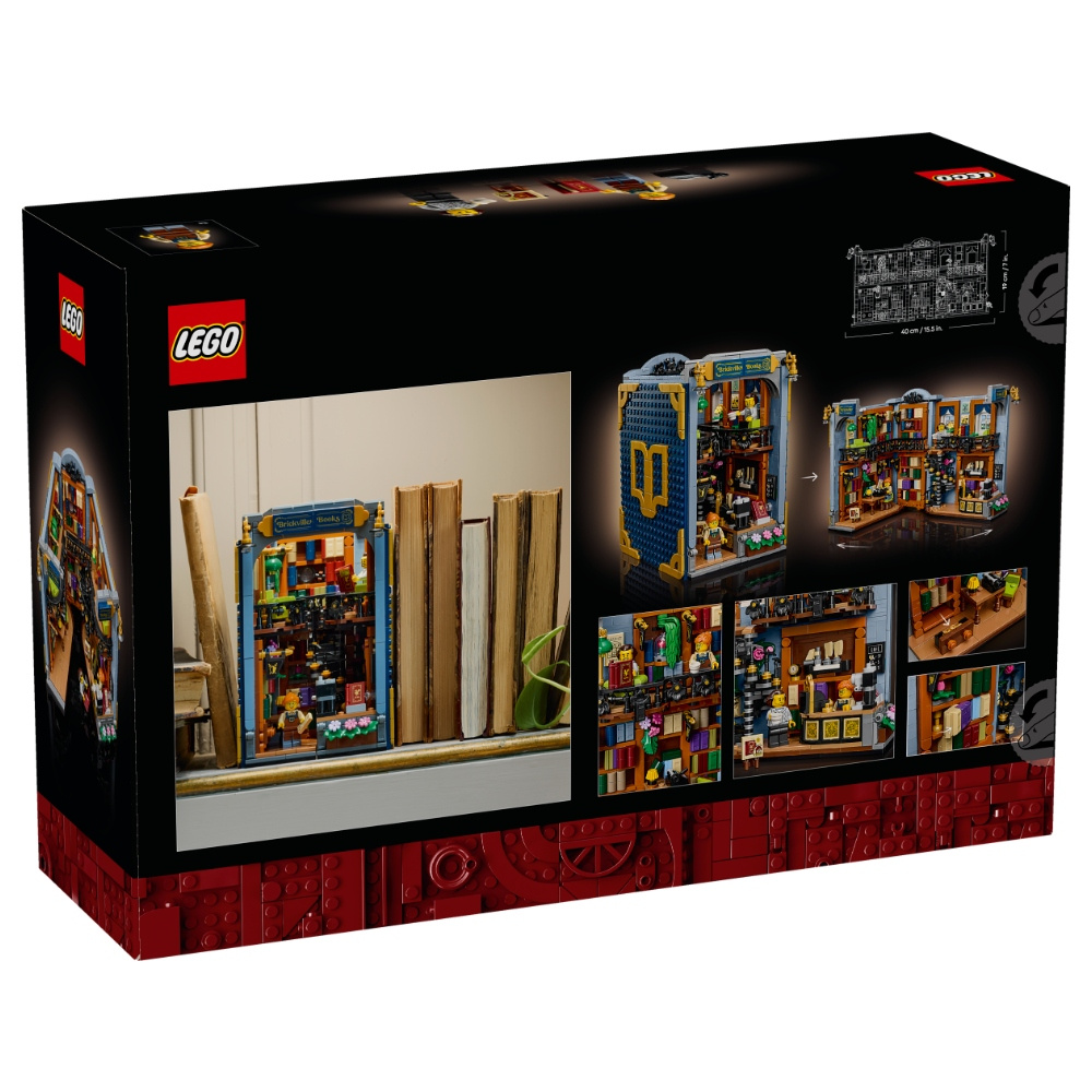 LEGO Icons - Bokhandel bokvrå