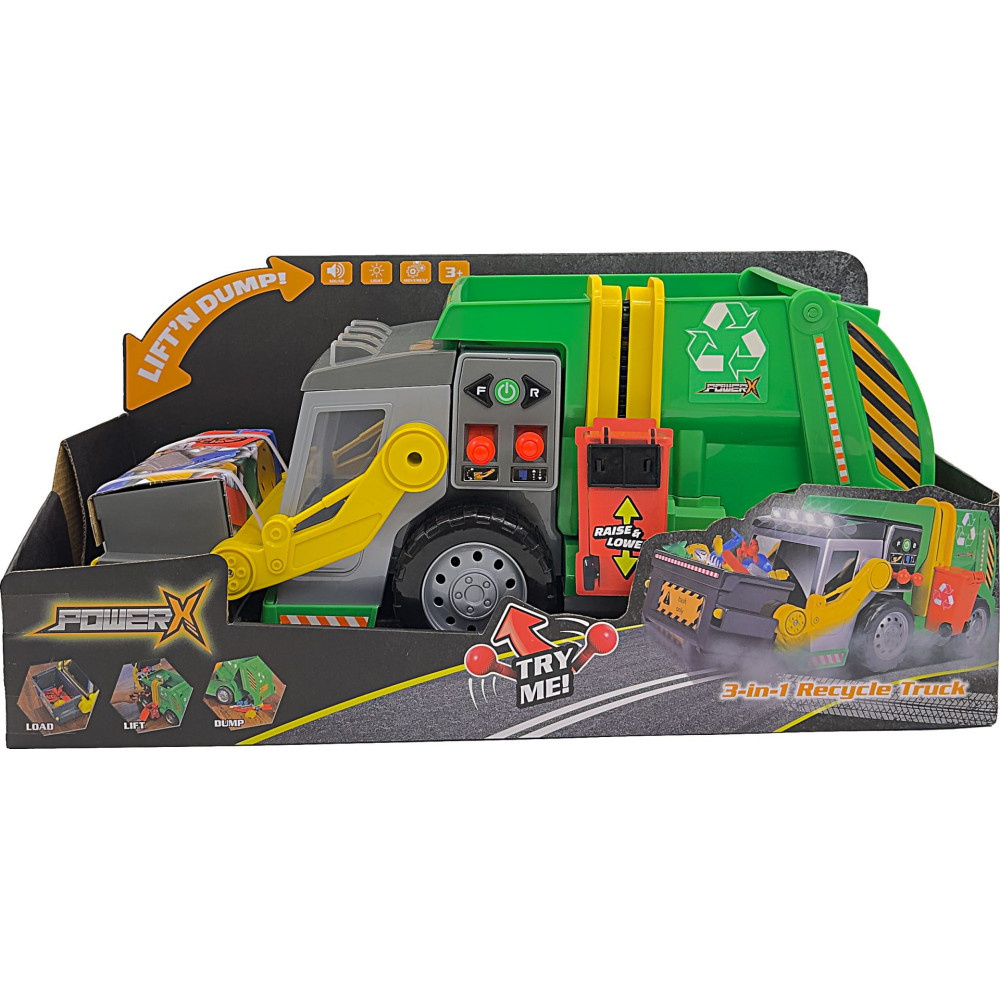 Power X Elektroninen 3-in-1 Roska-auto