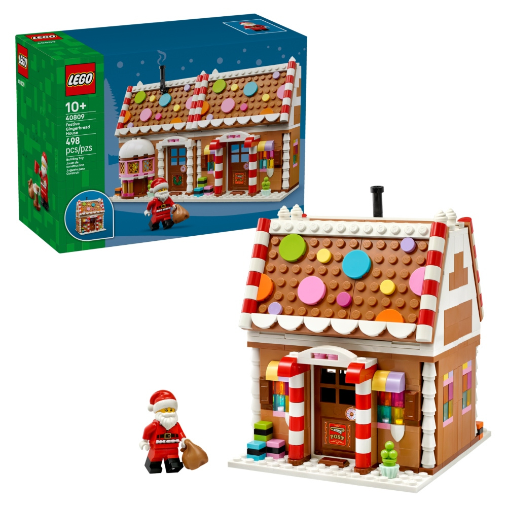 LEGO - Juligt pepparkakshus