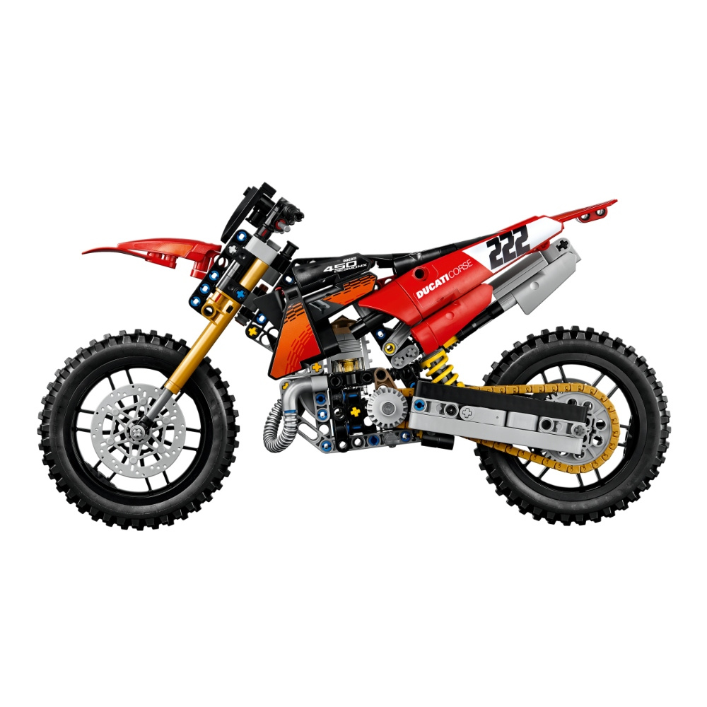 LEGO Technic - Ducati Desmo450 MX Factory motorcykel