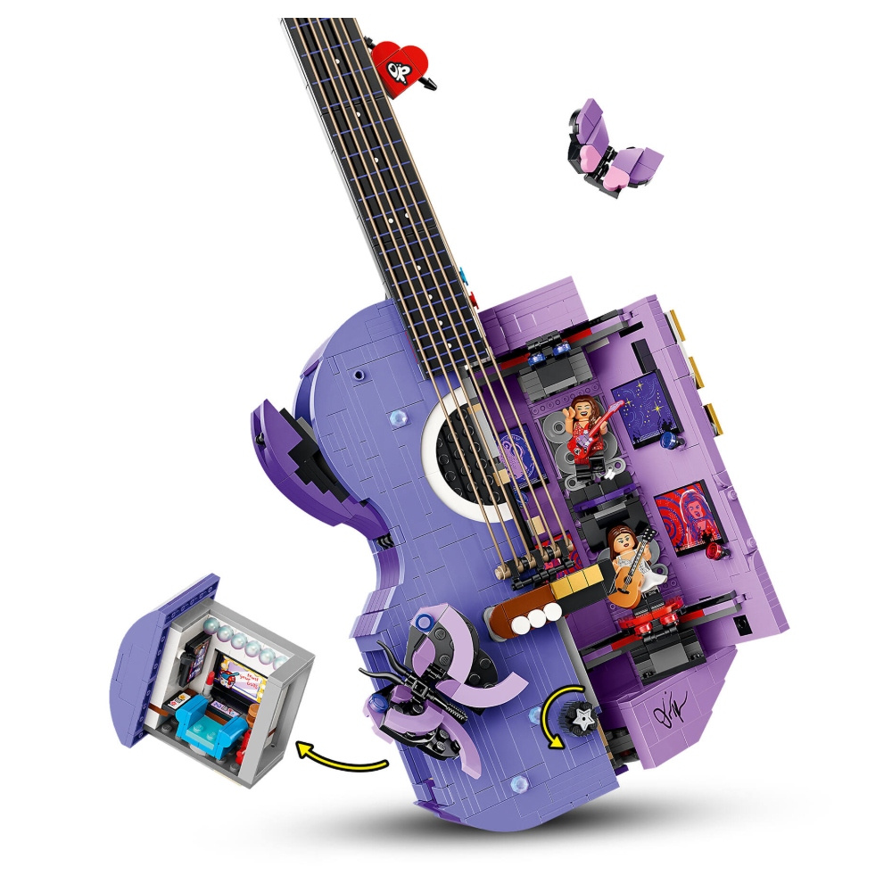 LEGO Editions - Olivia Rodrigos tvåfärgade gitarr
