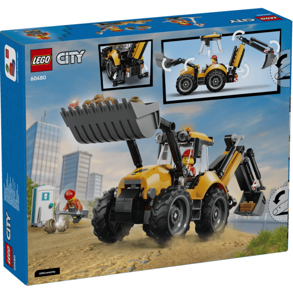 LEGO City - Yellow Backhoe Loader
