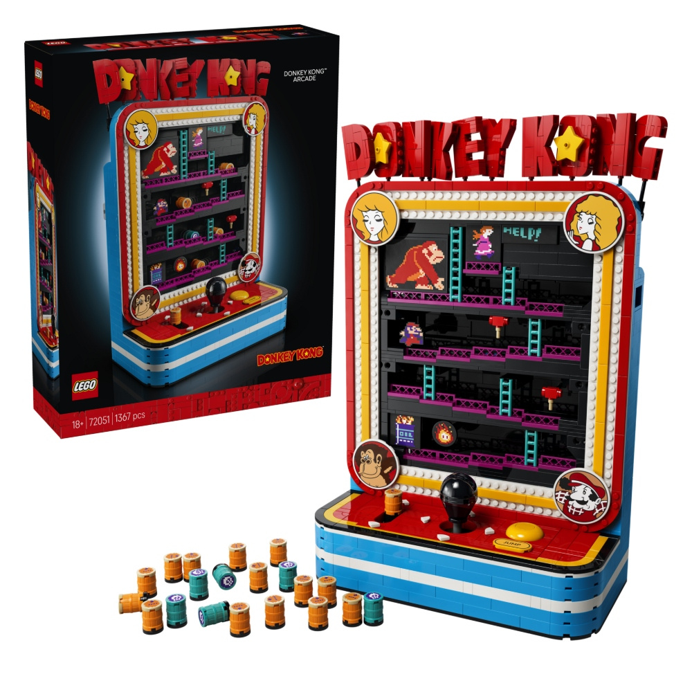 LEGO Super Mario - Donkey Kong arkadspel