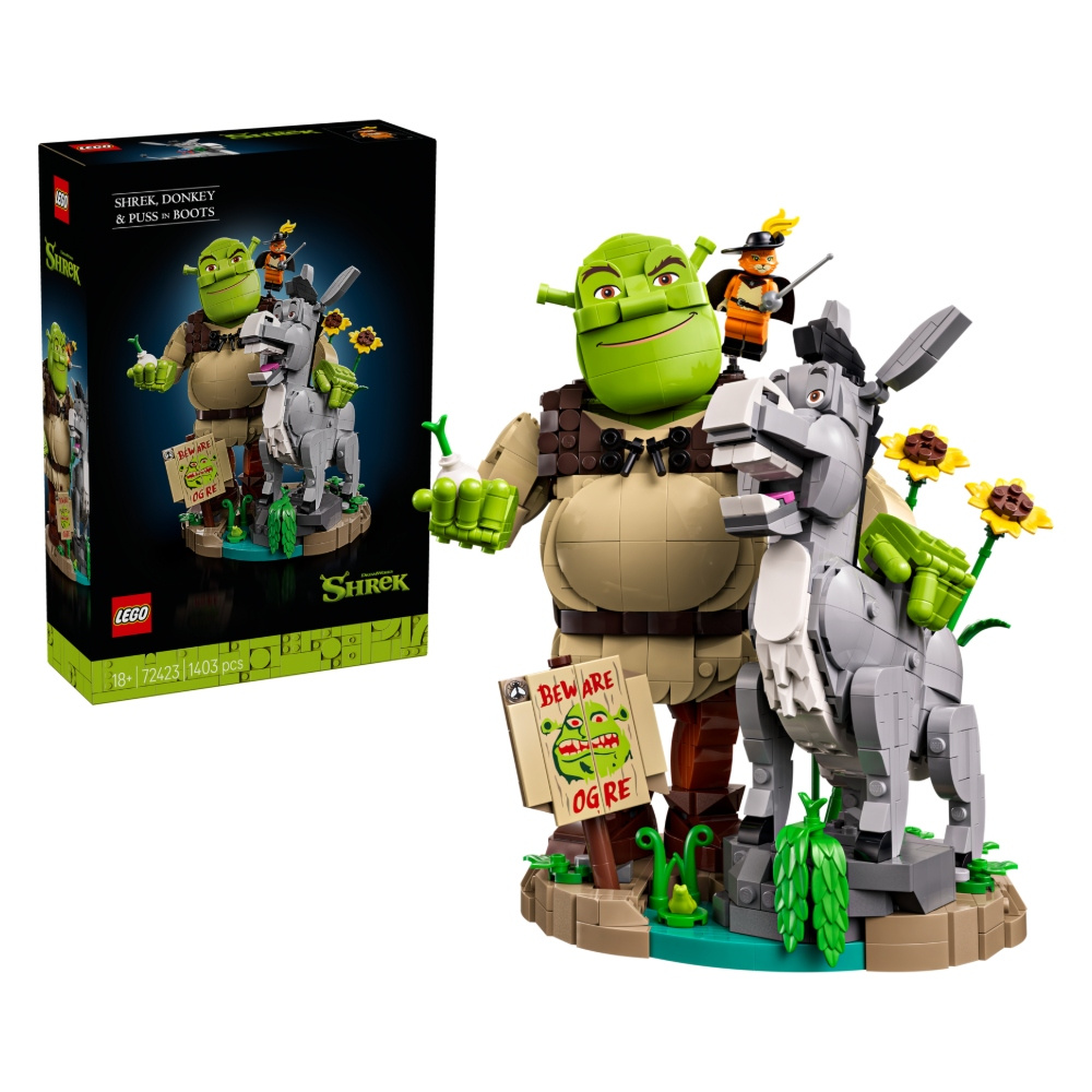 LEGO Shrek Åsnan och Mästerkatten 