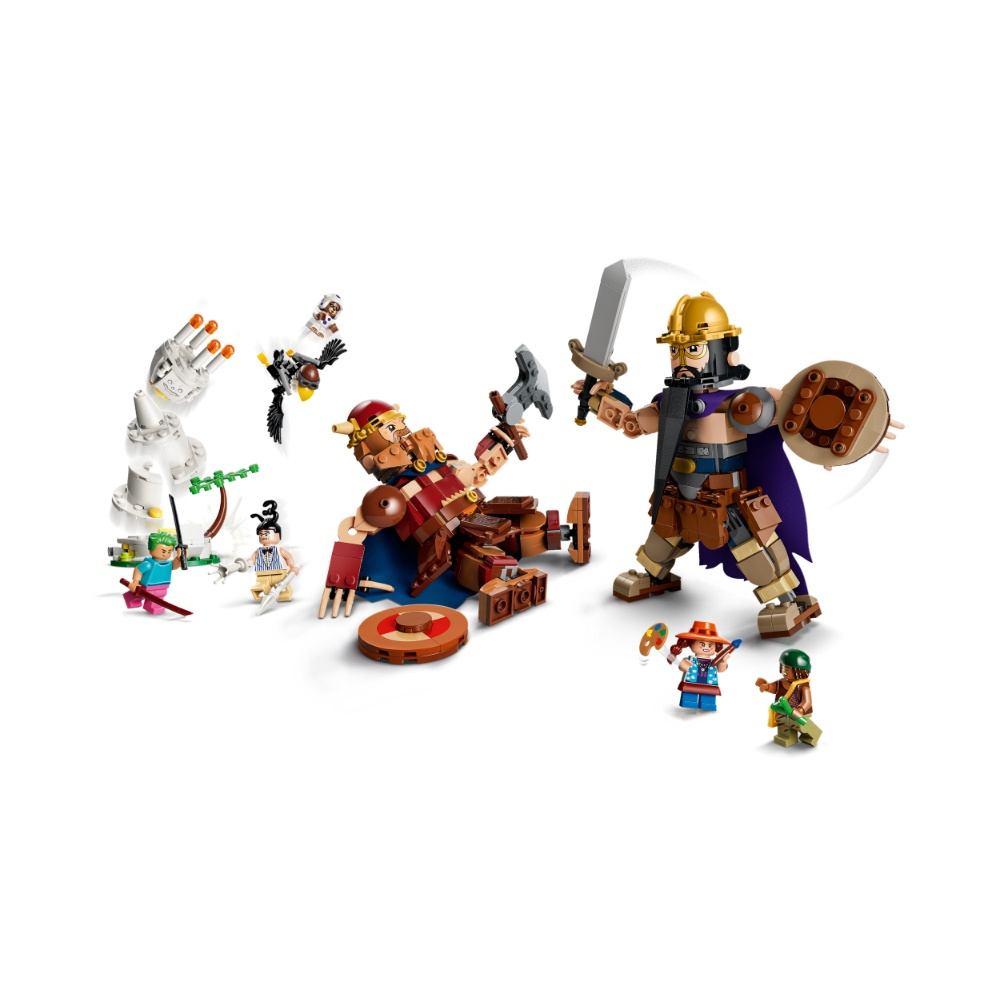 LEGO One Piece - Dorry mot Brogy jättarna i Little Garden