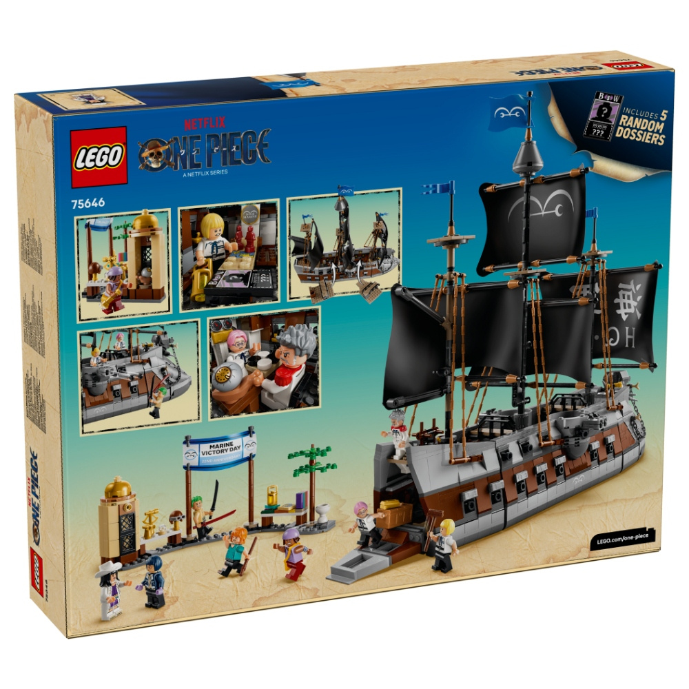LEGO One Piece - Garps marinfartyg
