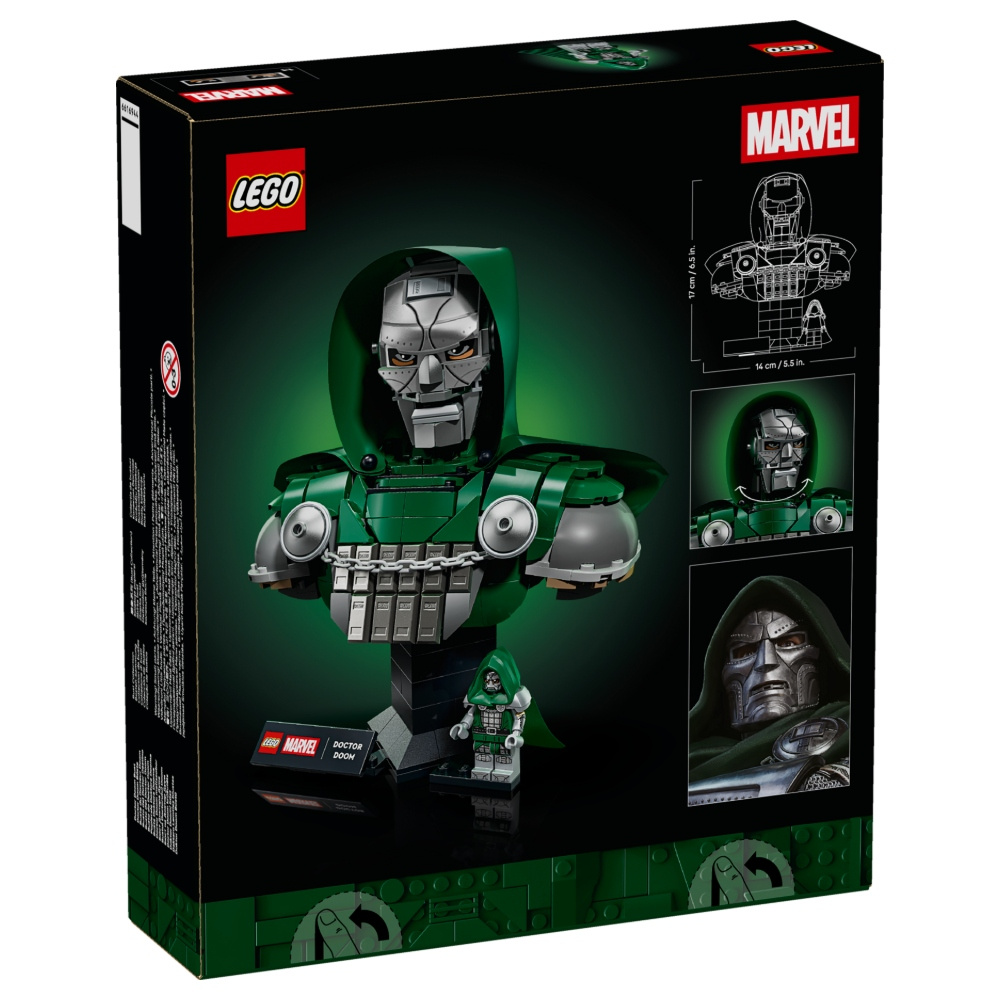 LEGO Marvel - Doctor Doom byst