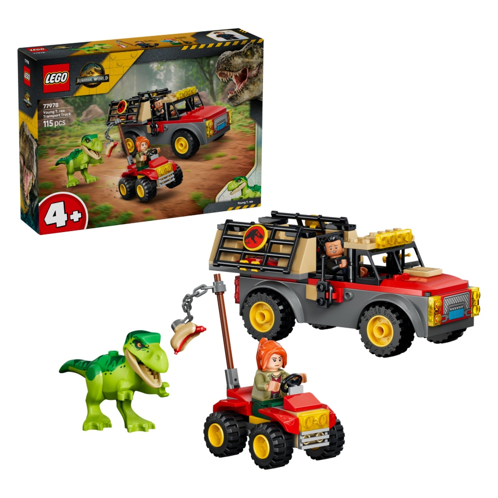 LEGO Jurassic World - Transportbil för ung T rex
