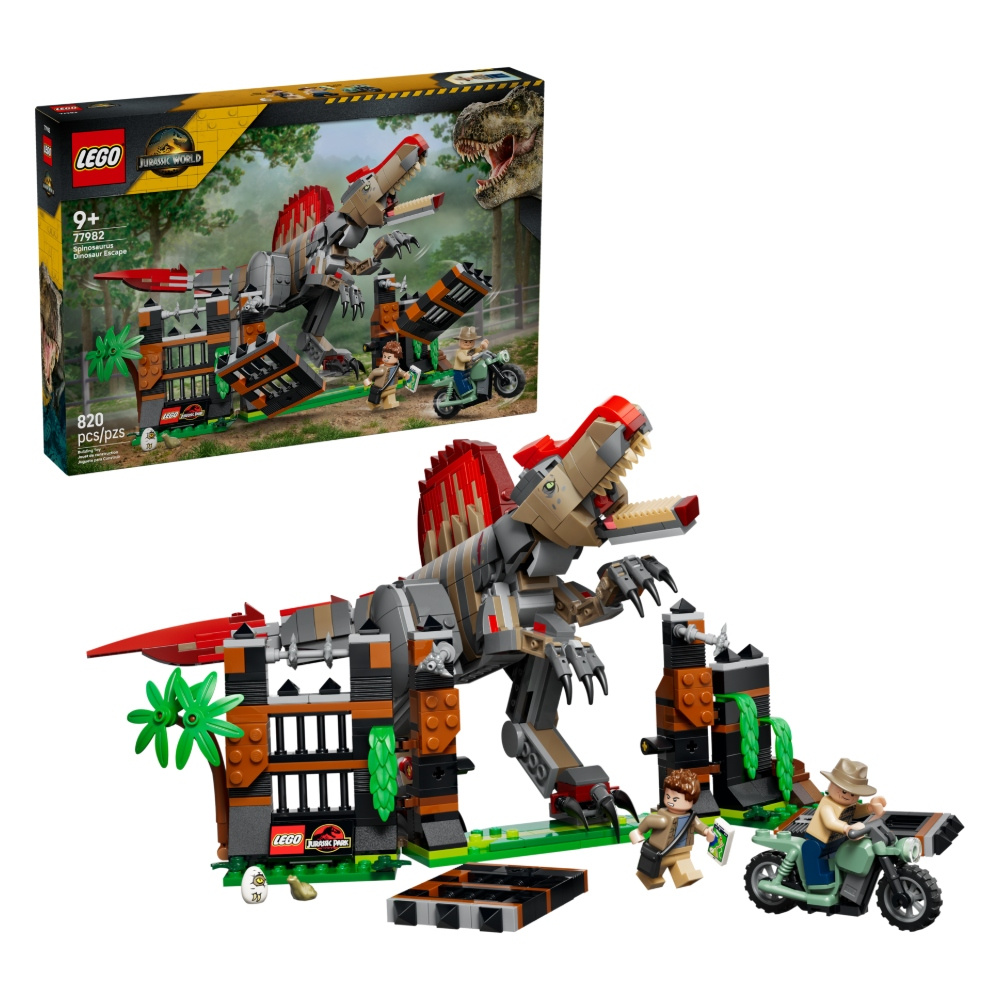 LEGO Jurassic World - Dinosaurieflykt med spinosaurus