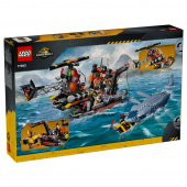 LEGO Jurassic World - Dinosaurieattack med båt och mosasaurus LEGO Jurassic World - Dinosaurieattack med båt och mosasaurus