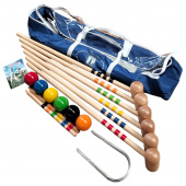 Kroketti kuudelle pelaajalle pussin kanssa Kroketti kuudelle pelaajalle pussin kanssa