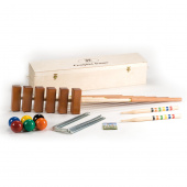 Croquet 6 players, Semi Pro in Wooden box Croquet 6 players, Semi Pro in Wooden box