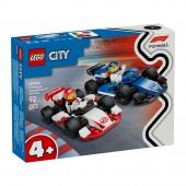 LEGO City - F1 Williams Racing & Haas F1 kilpa-autoja LEGO City - F1 Williams Racing & Haas F1 kilpa-autoja
