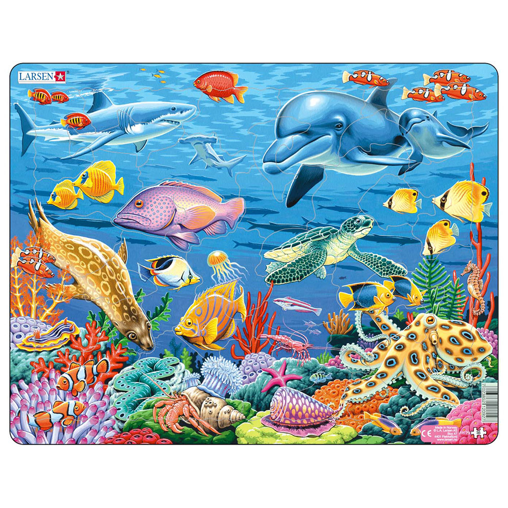 Larsen Palapeli Koralliriutta 34 palaa