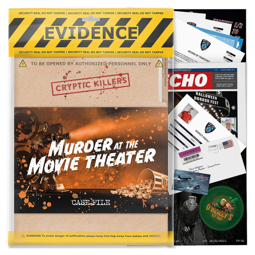 Cryptic Killers: Murder at the Movie Theater