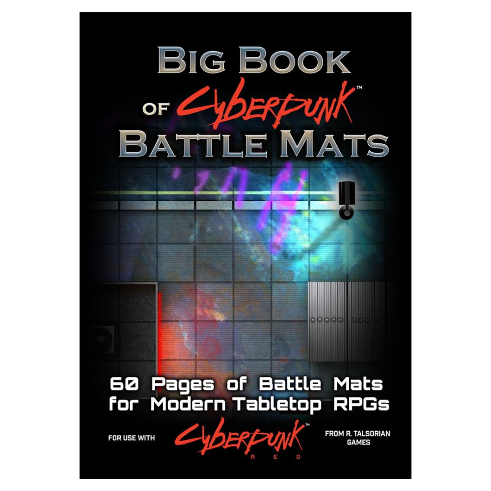 Big Book of Cyberpunk RED Battle Mats