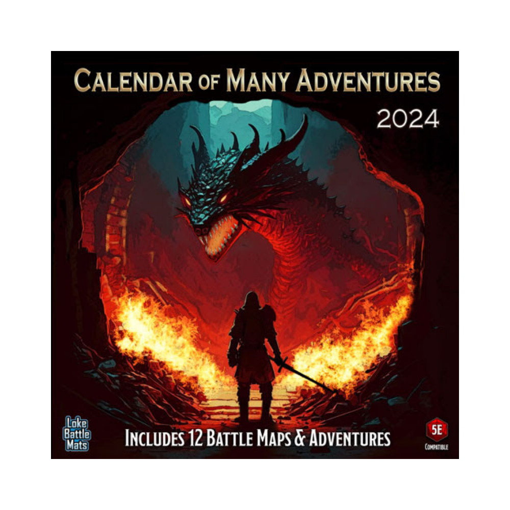 Calendar of Many Adventures 2024
