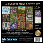 Calendar of Many Adventures 2024 Calendar of Many Adventures 2024