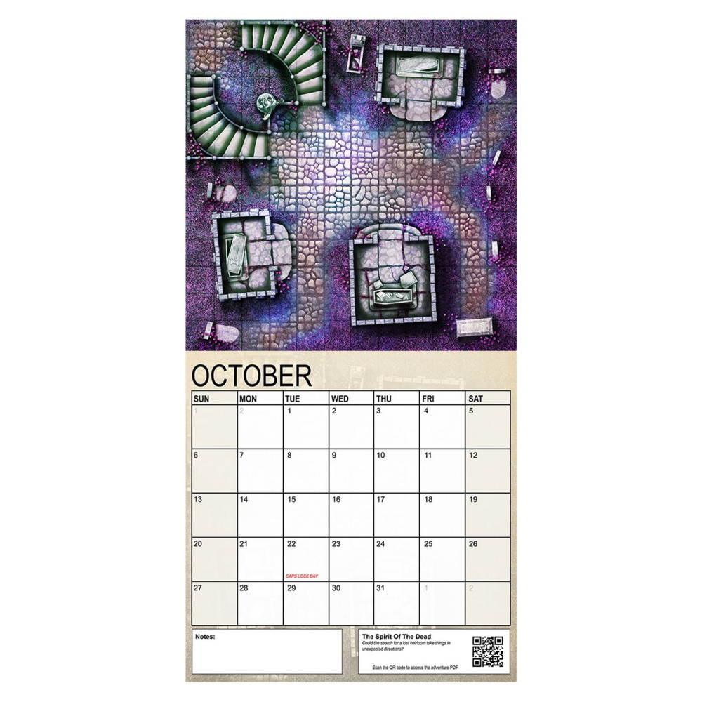 Calendar of Many Adventures 2024