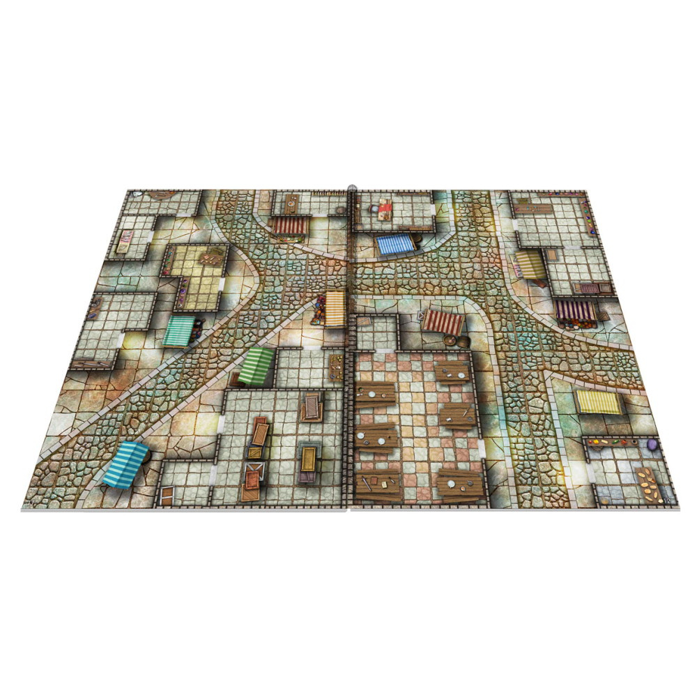 Giant Book of Battle Mats - Streets, Sewers & Cemeteries